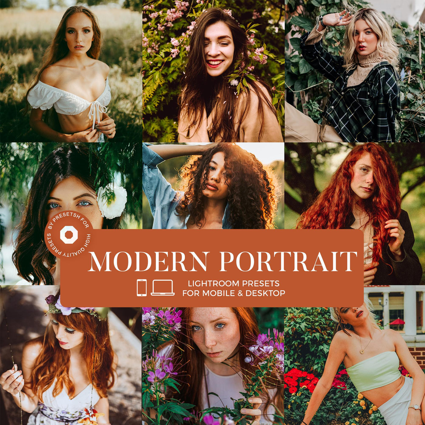 Modern Portrait Lightroom Presets