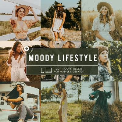 Moody Lifestyle Lightroom Presets Collection