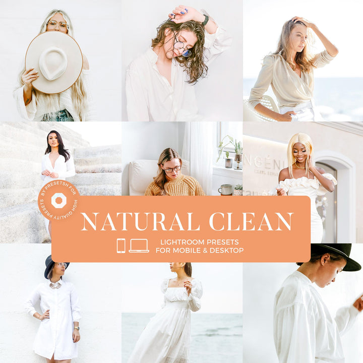 Natural Clean Lightroom Presets