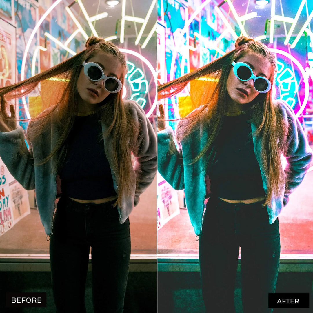 Neon Lightroom Presets