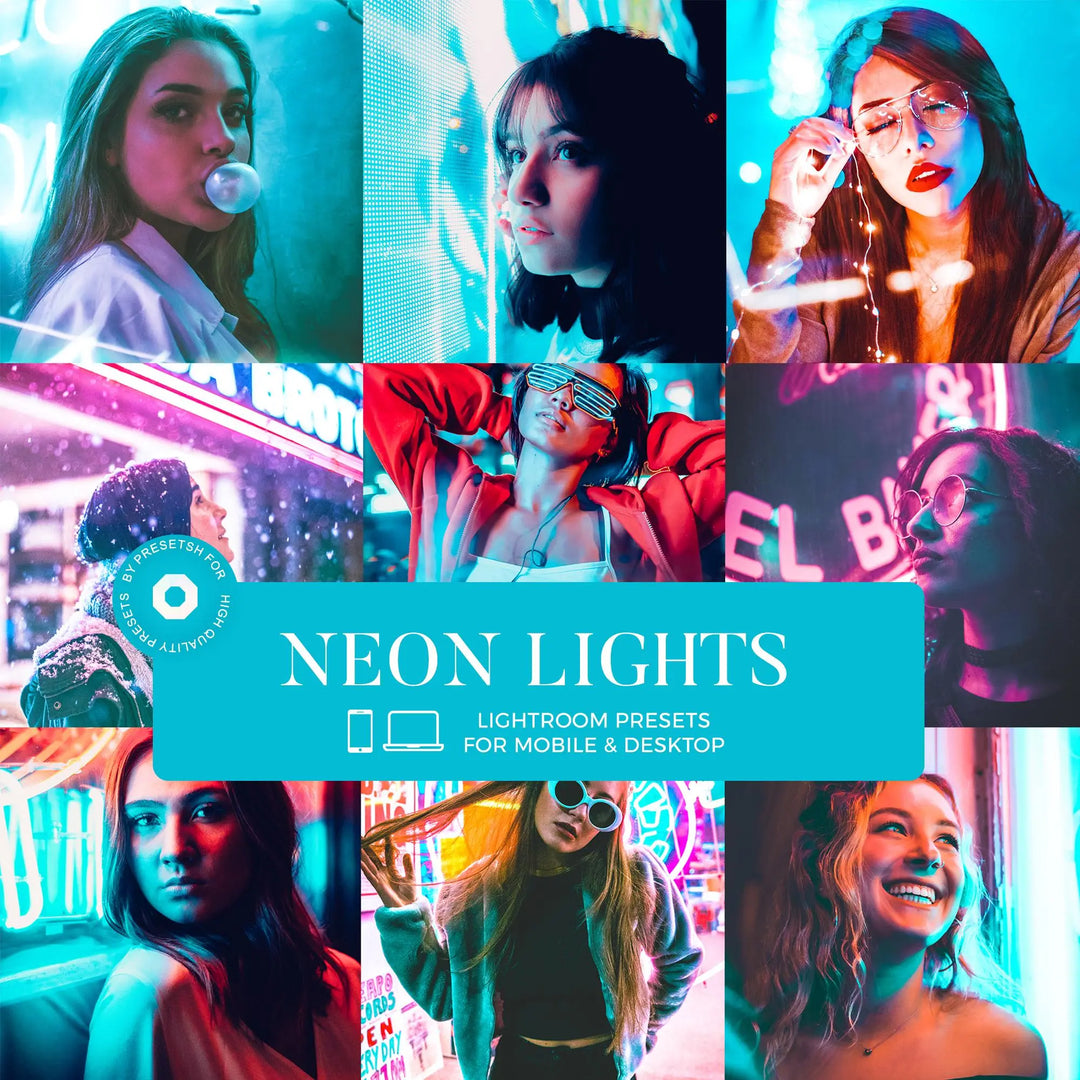 Neon Lightroom Presets