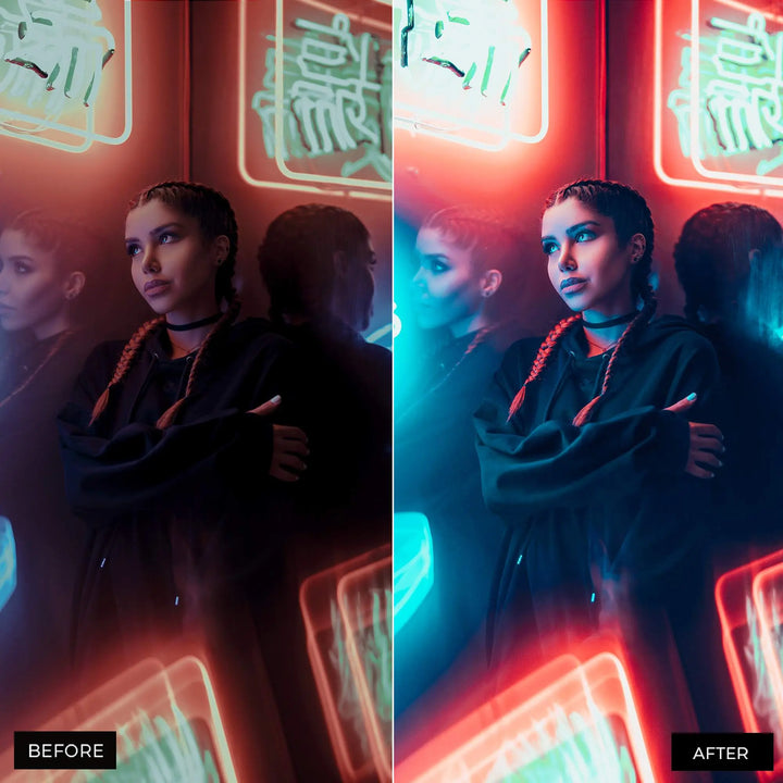 Neon Lightroom Presets