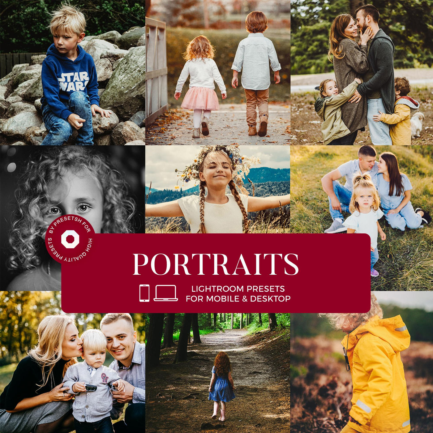 Portraits lightroom presets 