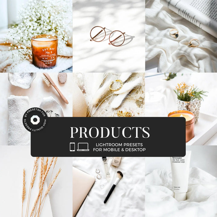 Products Lightroom Presets