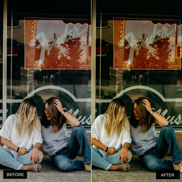 Retro Film Lightroom Presets