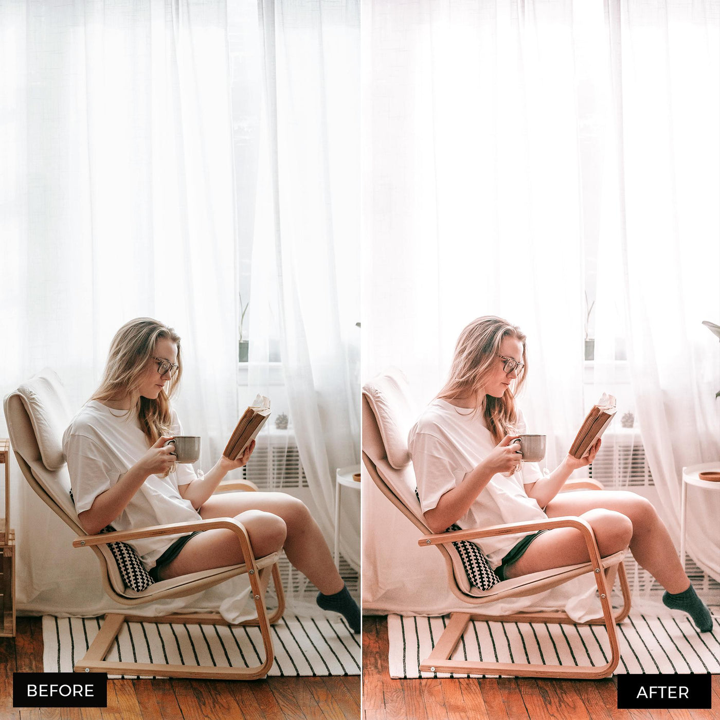 Rose Gold Lightroom Presets