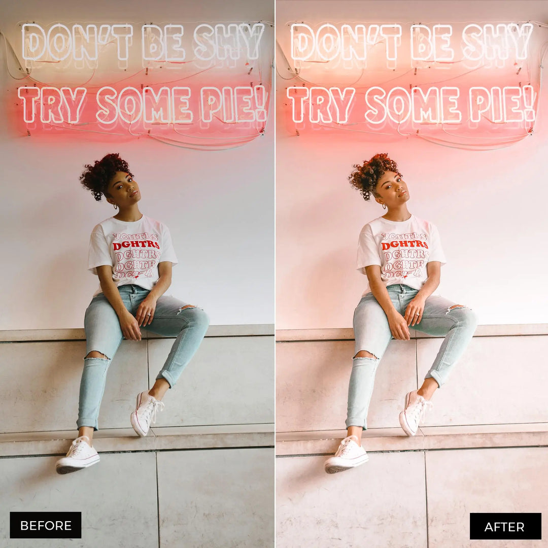 Rose Gold Lightroom Presets