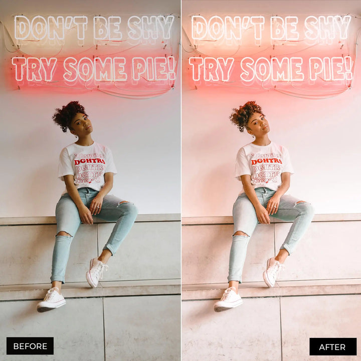 Rose Gold Lightroom Presets