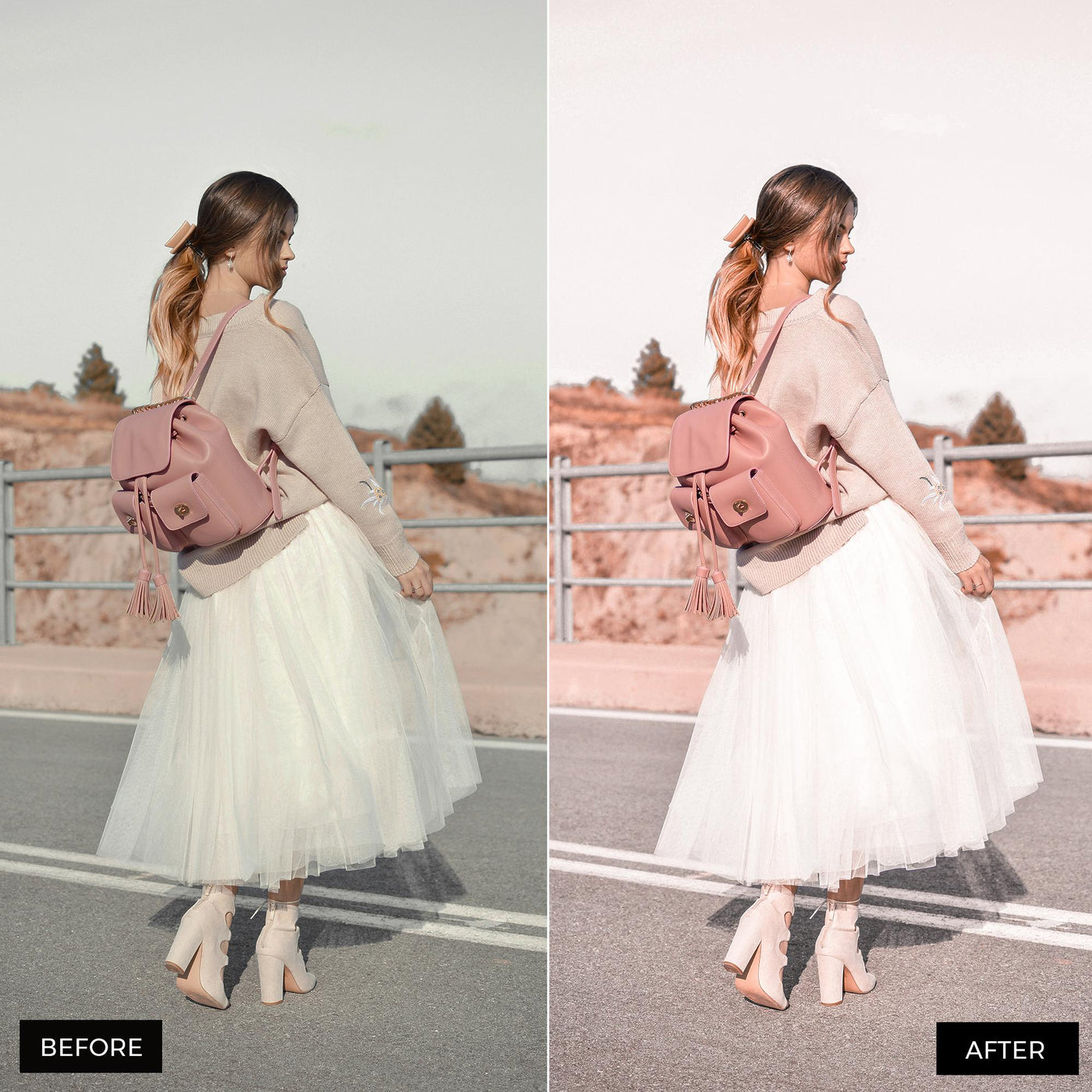 Rose Gold Lightroom Presets