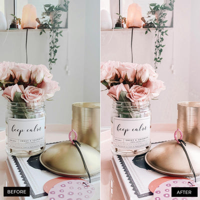 Rose Gold Lightroom Presets