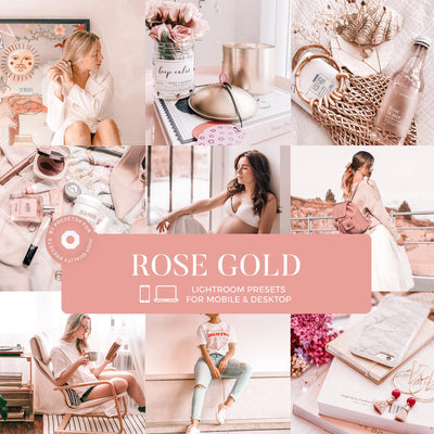 Rose Gold Lightroom Presets