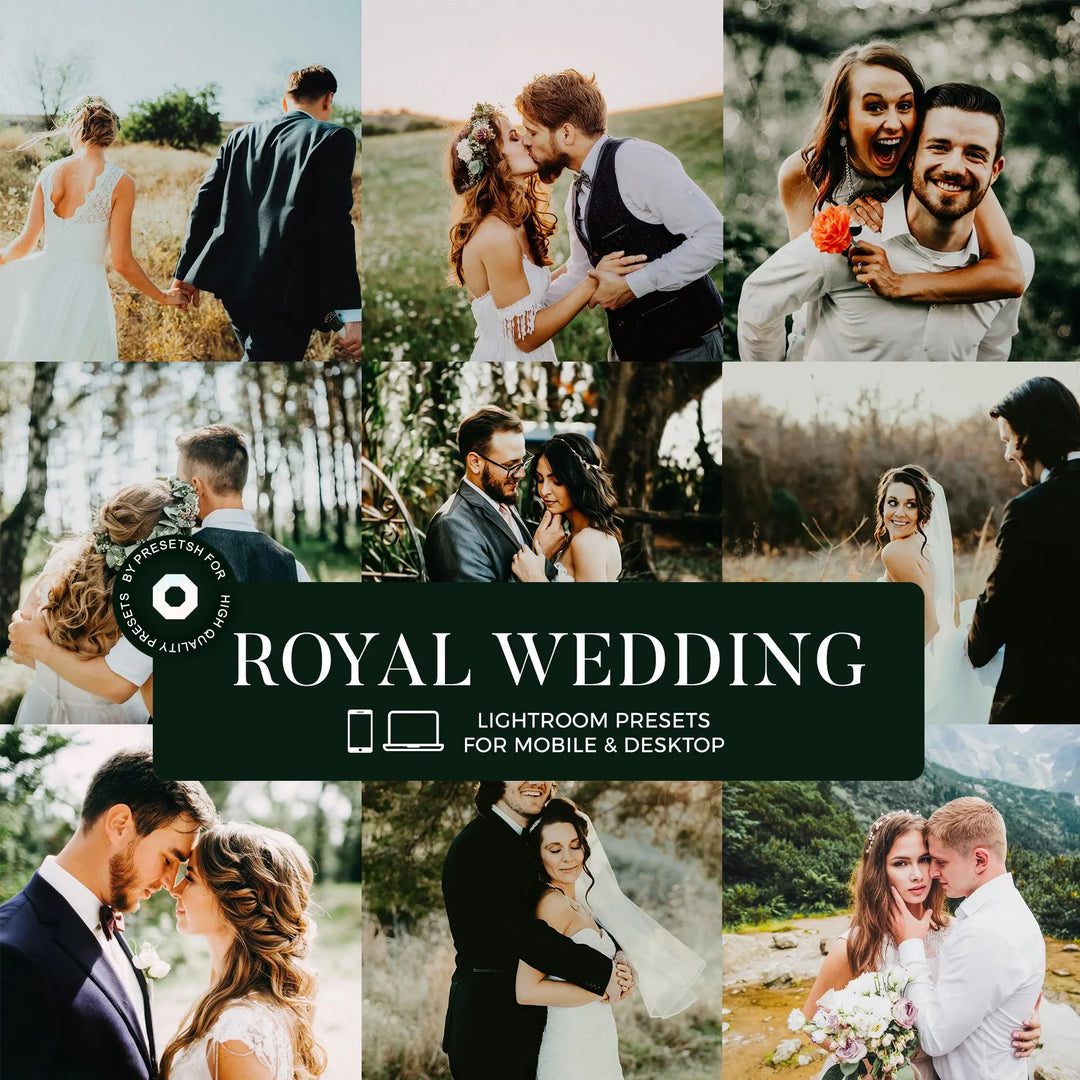 Royal Wedding Lightroom Presets