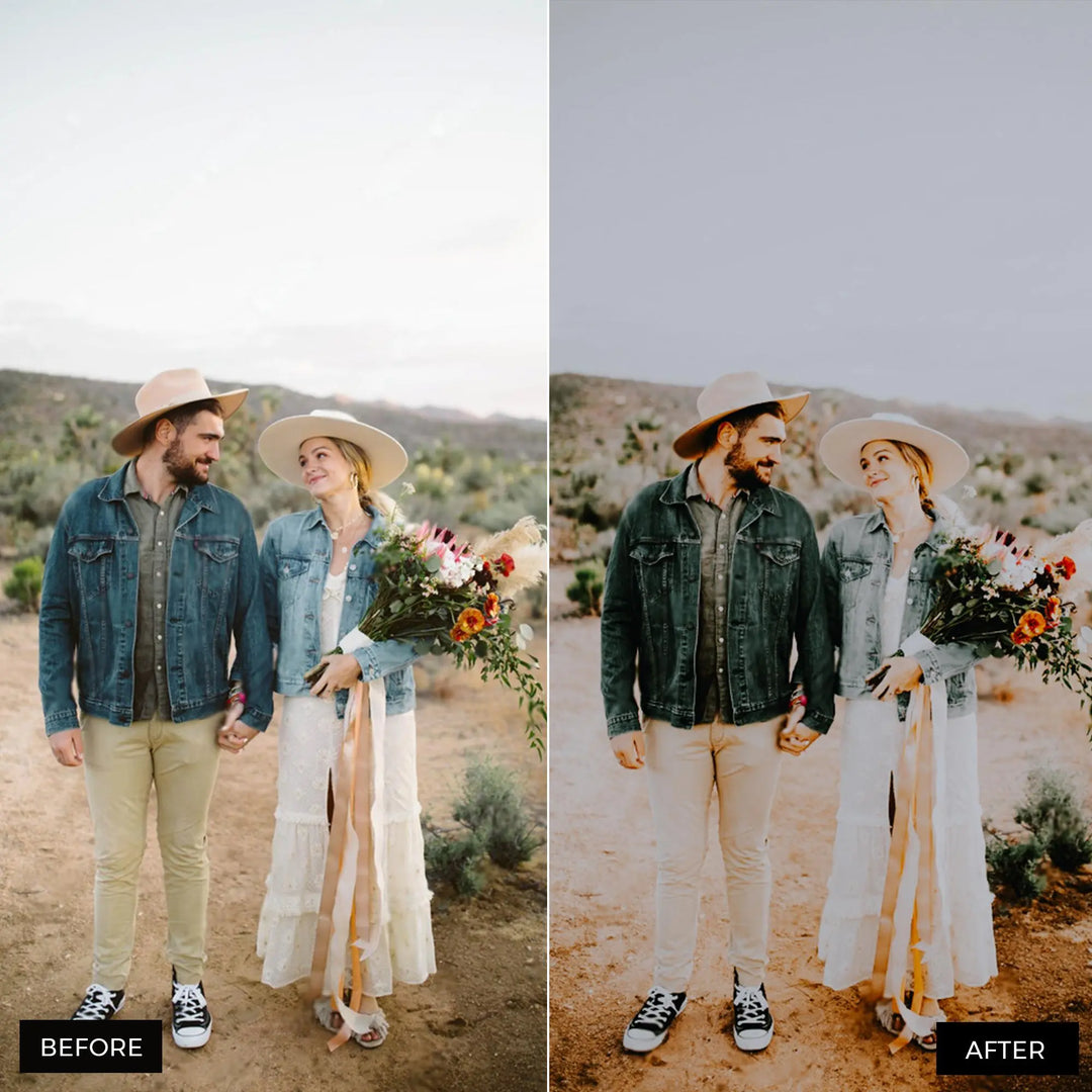 Rustic Wedding Presets
