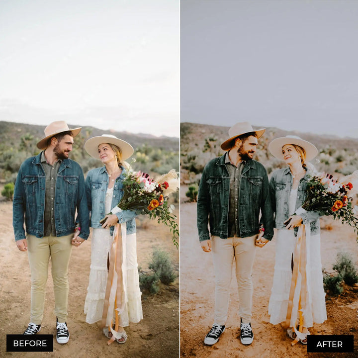 Rustic Wedding Presets