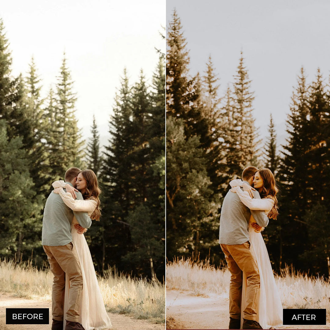 Rustic Wedding Presets