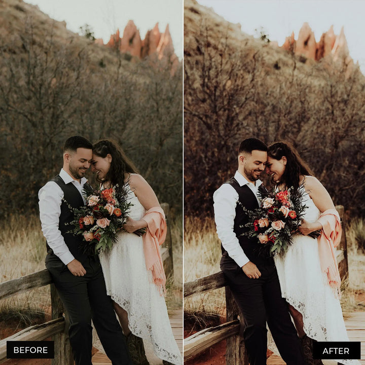 Rustic Wedding Presets