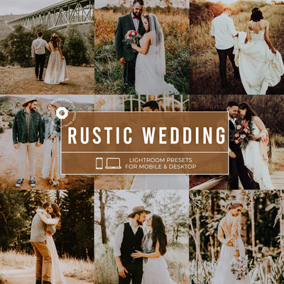 Rustic Wedding Lightroom Presets Collection