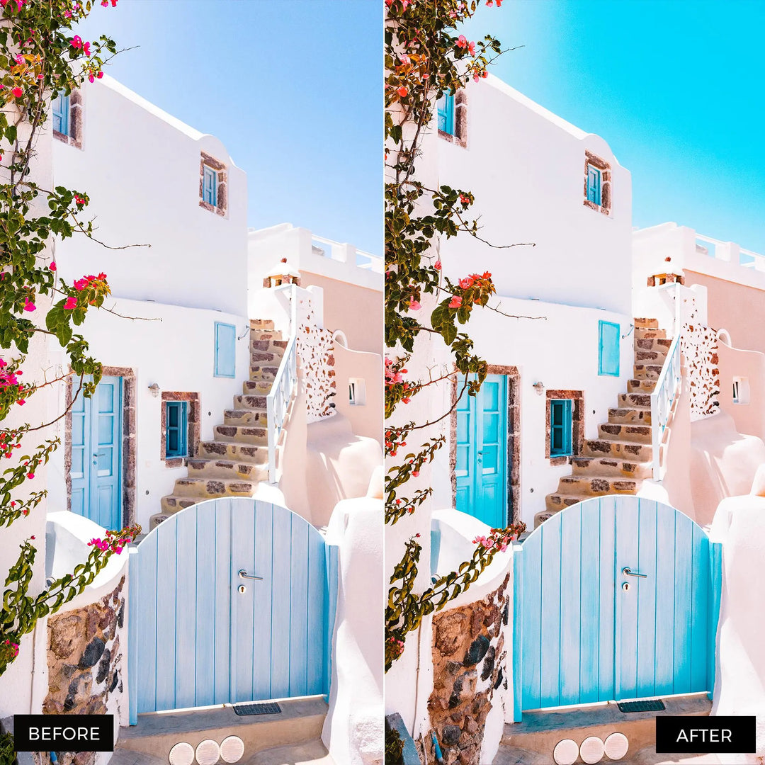 Santorini Lightroom Presets