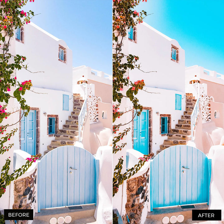 Santorini Lightroom Presets