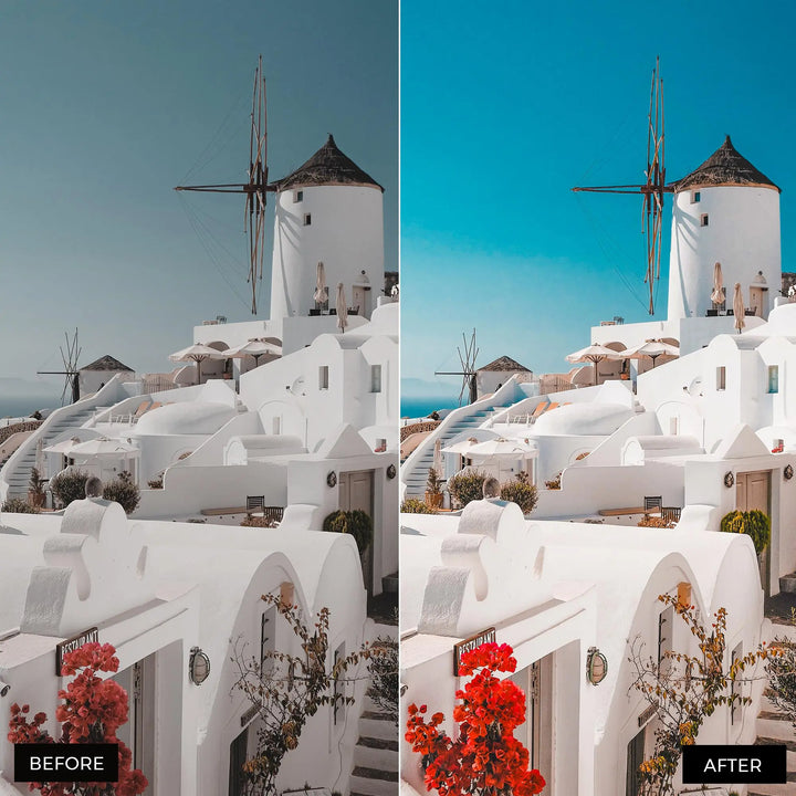 Santorini Lightroom Presets