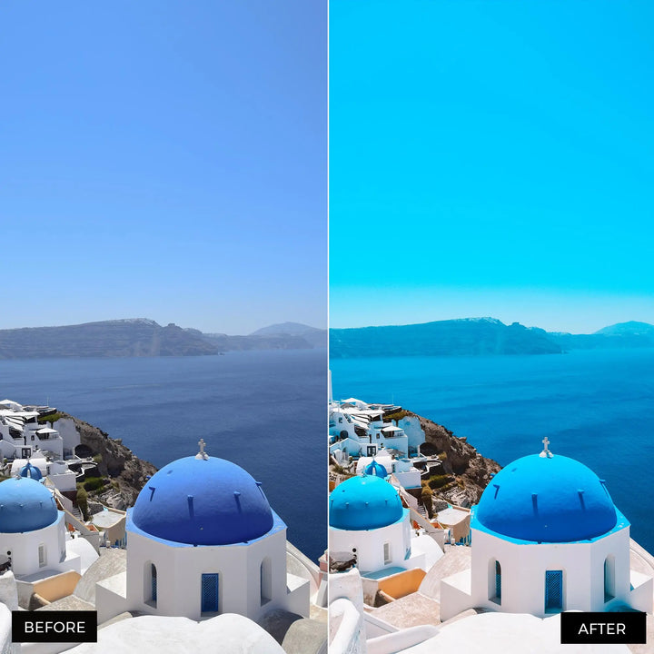 Santorini Lightroom Presets