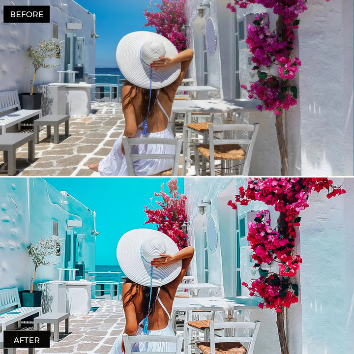 Santorini Lightroom Presets