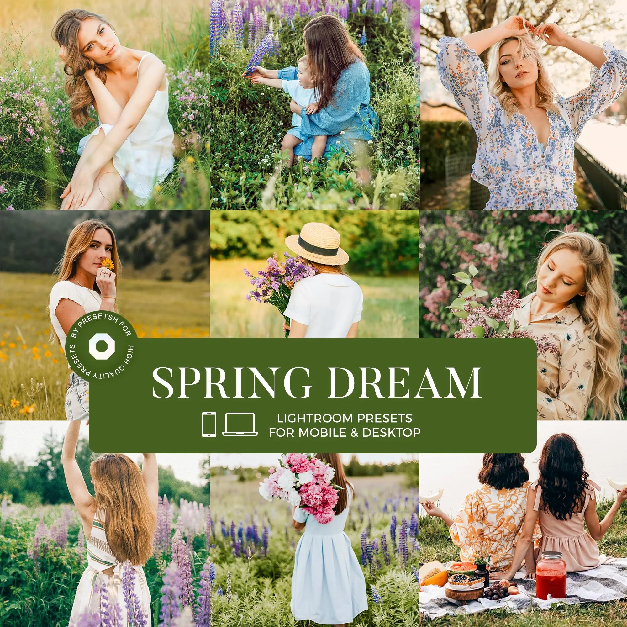 Spring Dream Lightroom Presets | Filters Presets | Presetsh