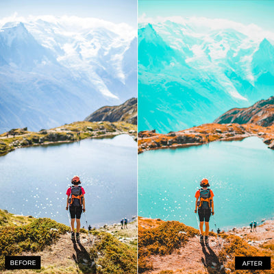 Orange and Teal Lightroom Presets