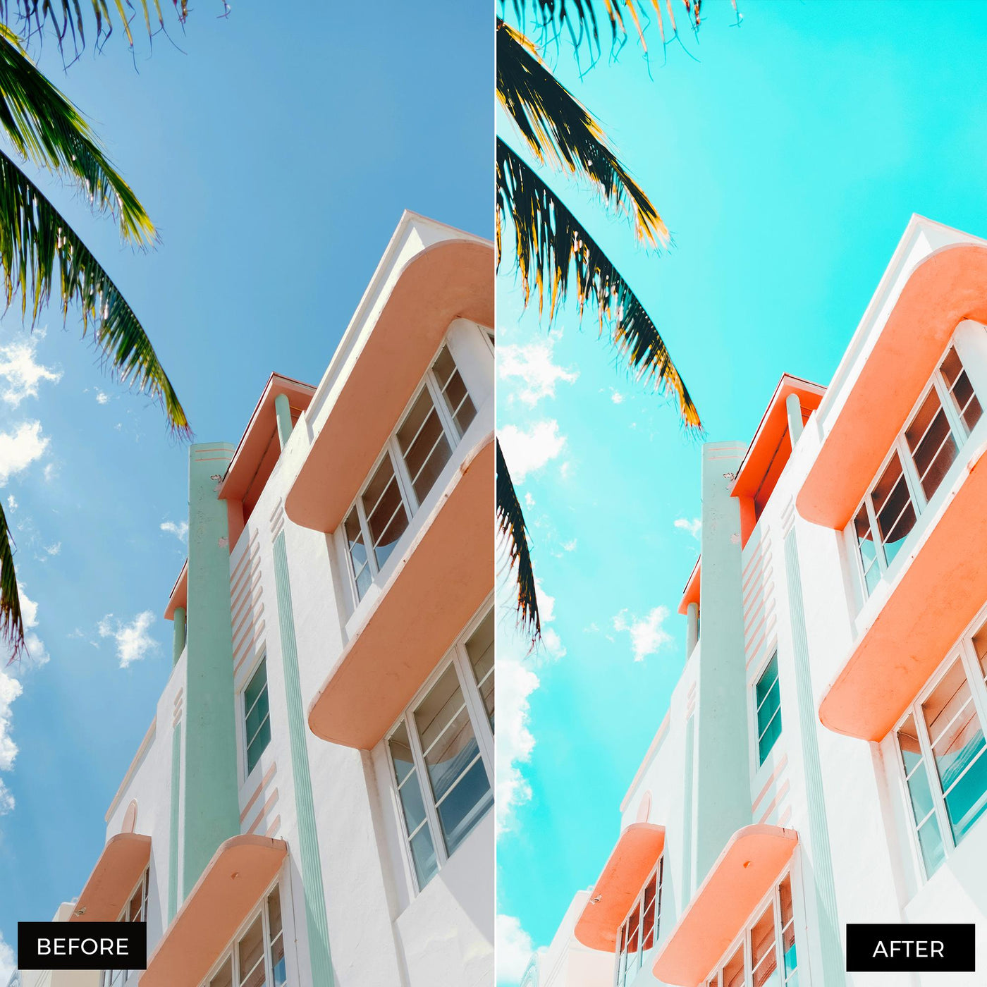 Orange and Teal Lightroom Presets