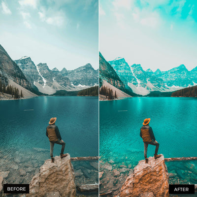 Orange and Teal Lightroom Presets