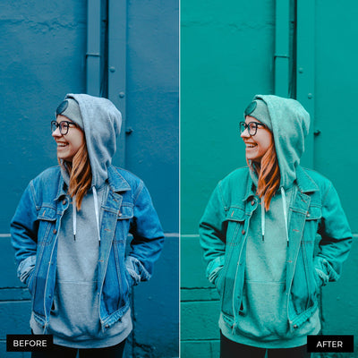 Orange and Teal Lightroom Presets