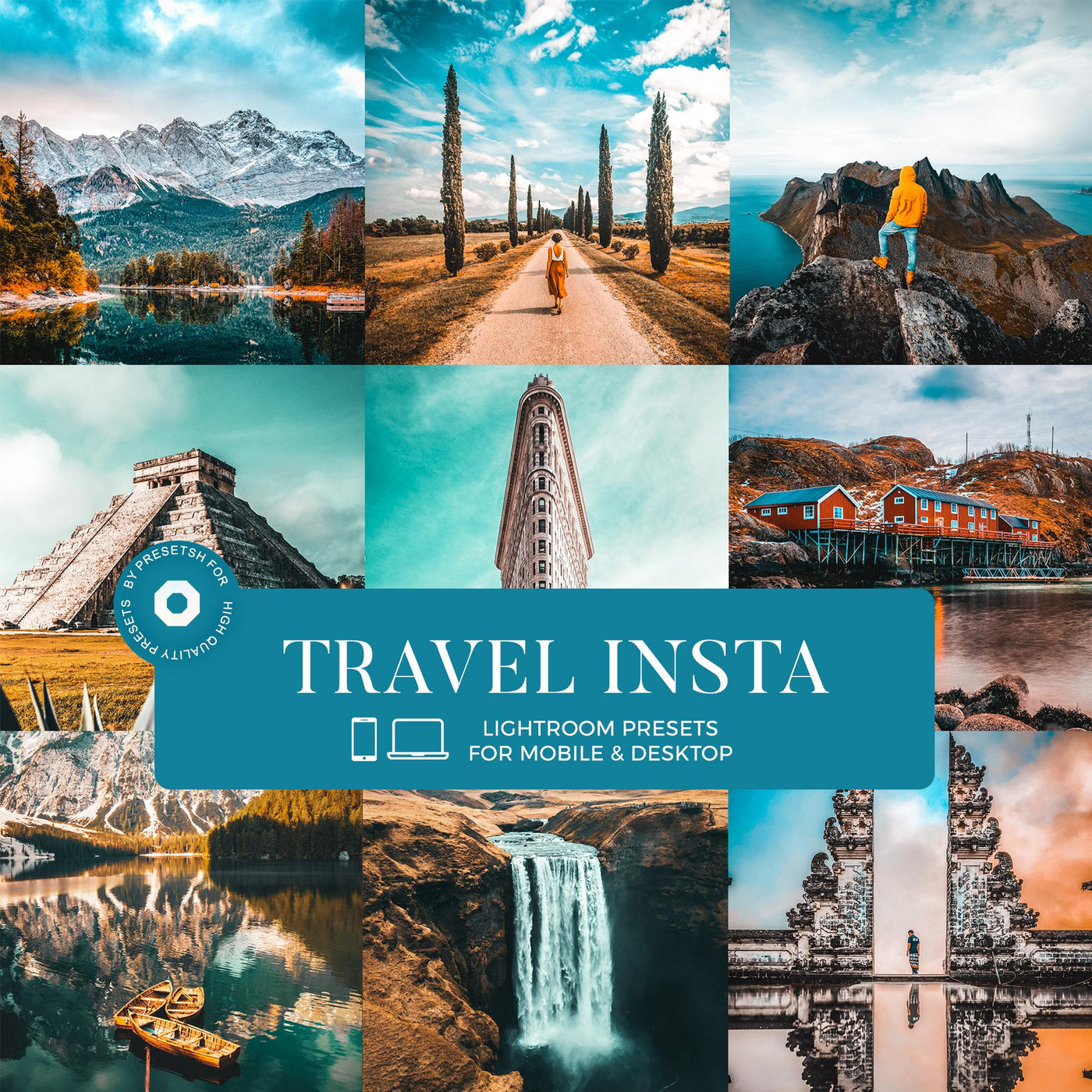 Travel Insta Lightroom Presets