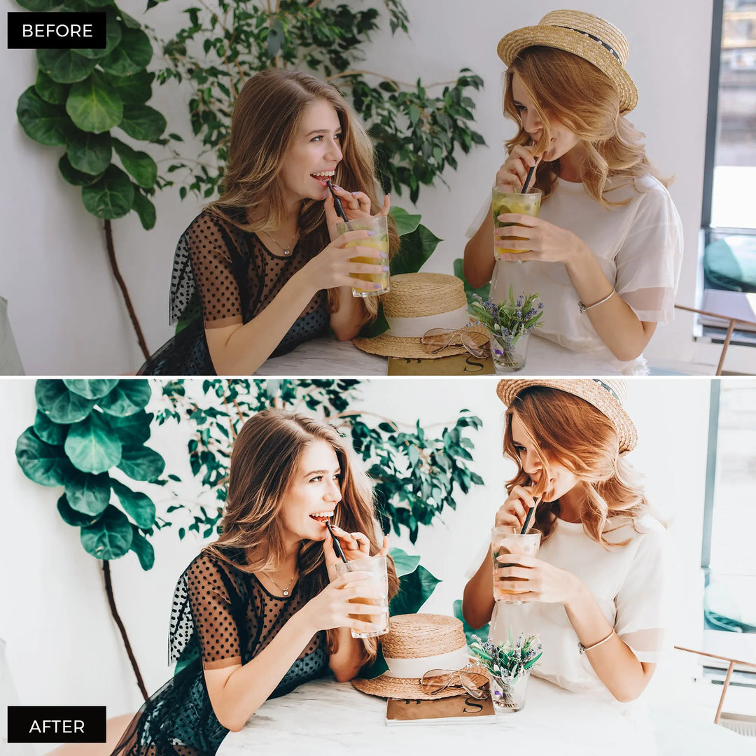White Blogger Lightroom Presets