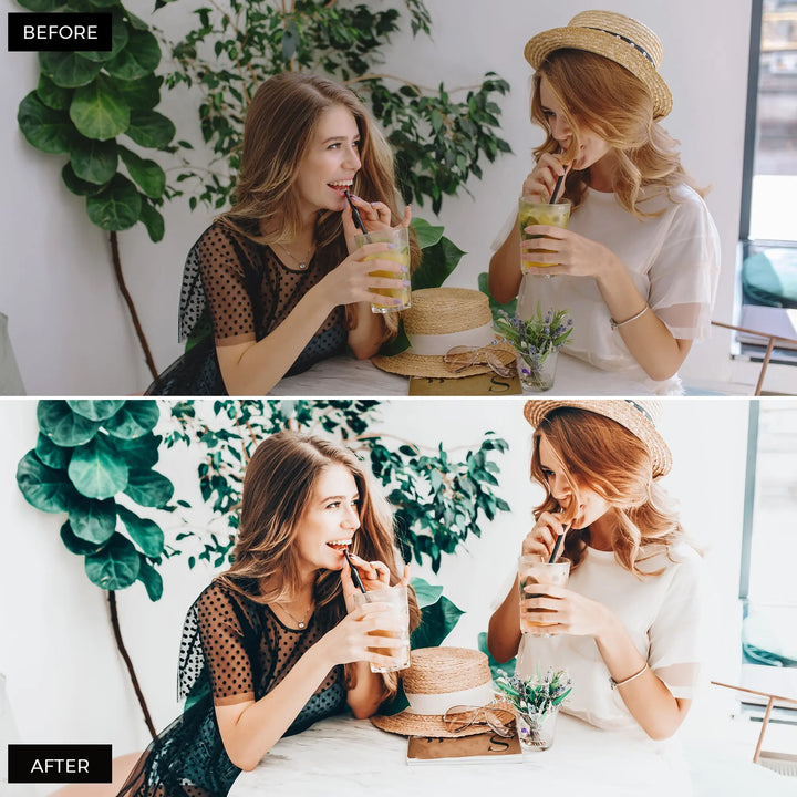 White Blogger Lightroom Presets