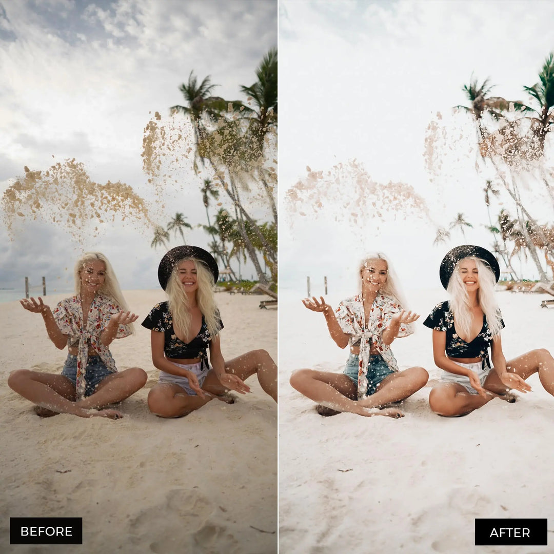 White Blogger Lightroom Presets