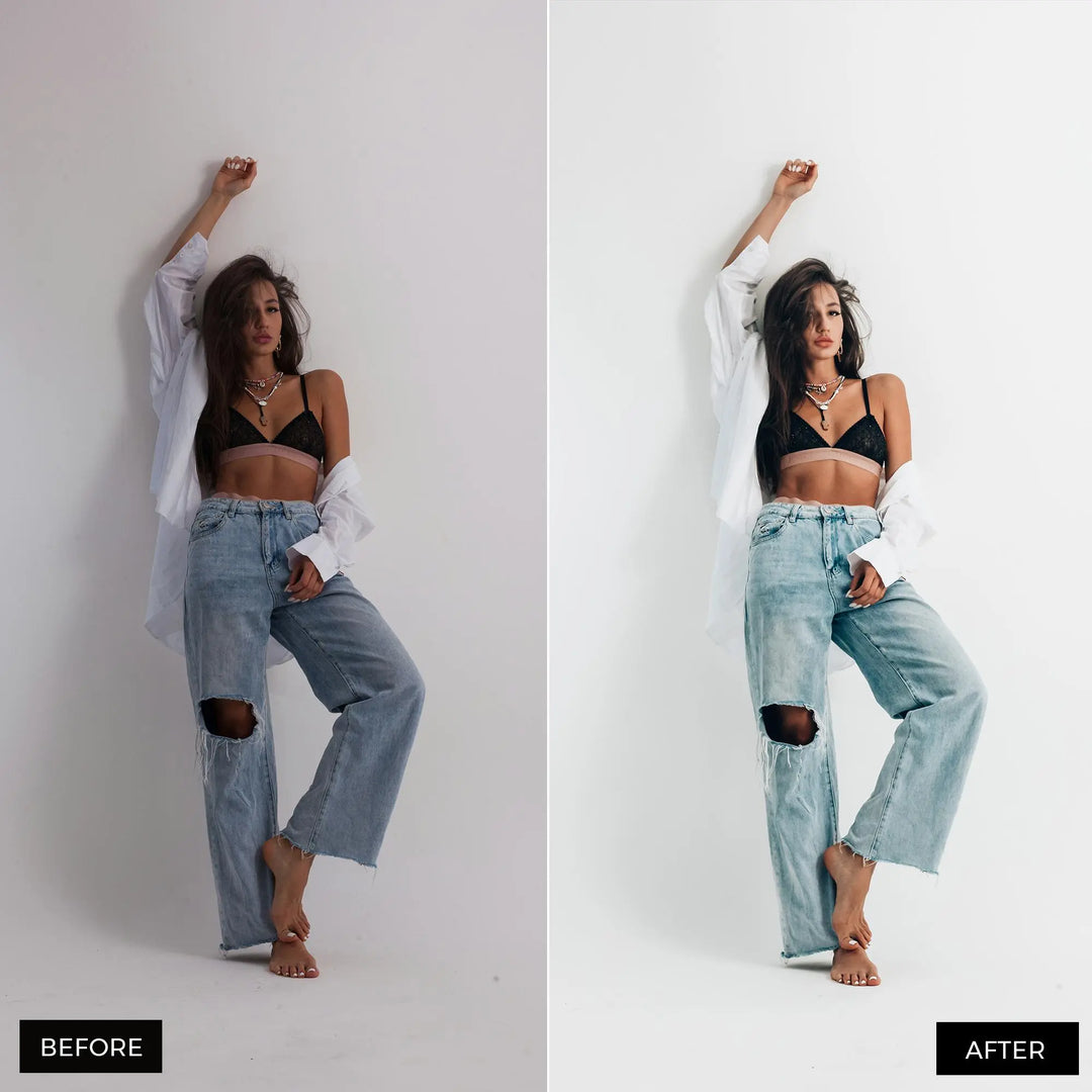 White Blogger Lightroom Presets