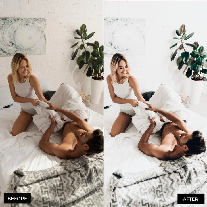White Blogger Lightroom Presets 