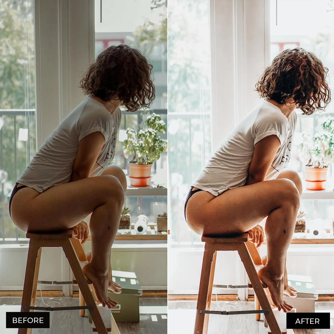 White Blogger Lightroom Presets