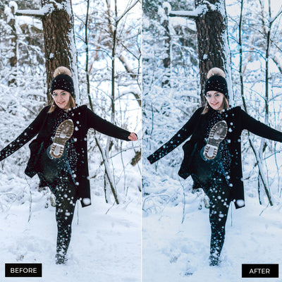 Winter Blues Lightroom Presets