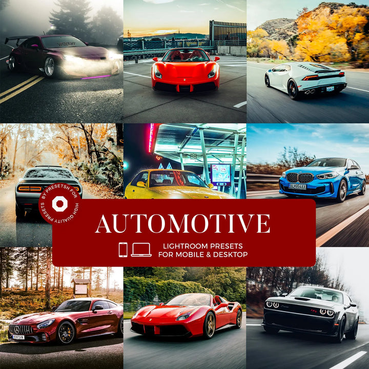 Automotive Lightroom Presets