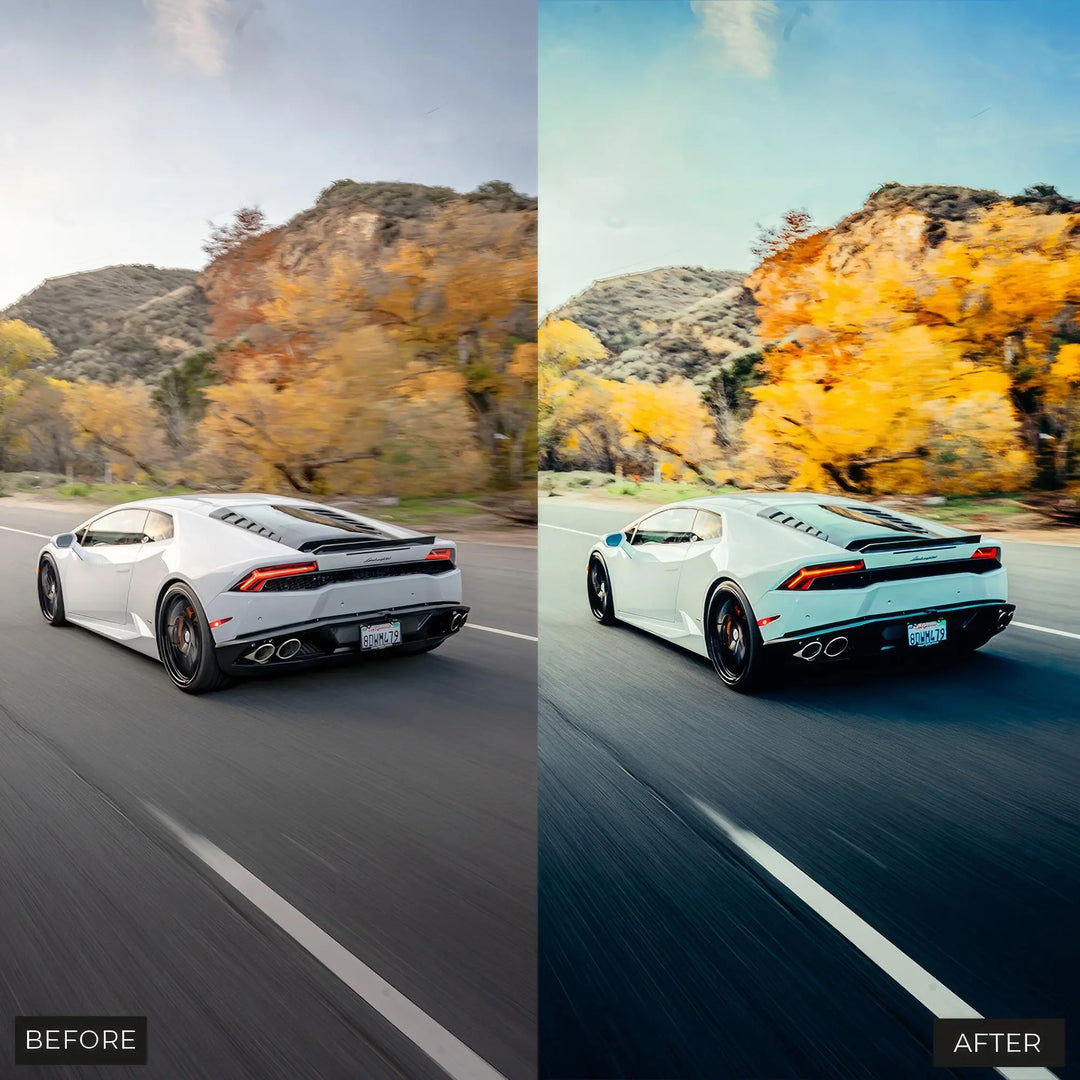 Automotive Lightroom Presets Collection Presetsh.com
