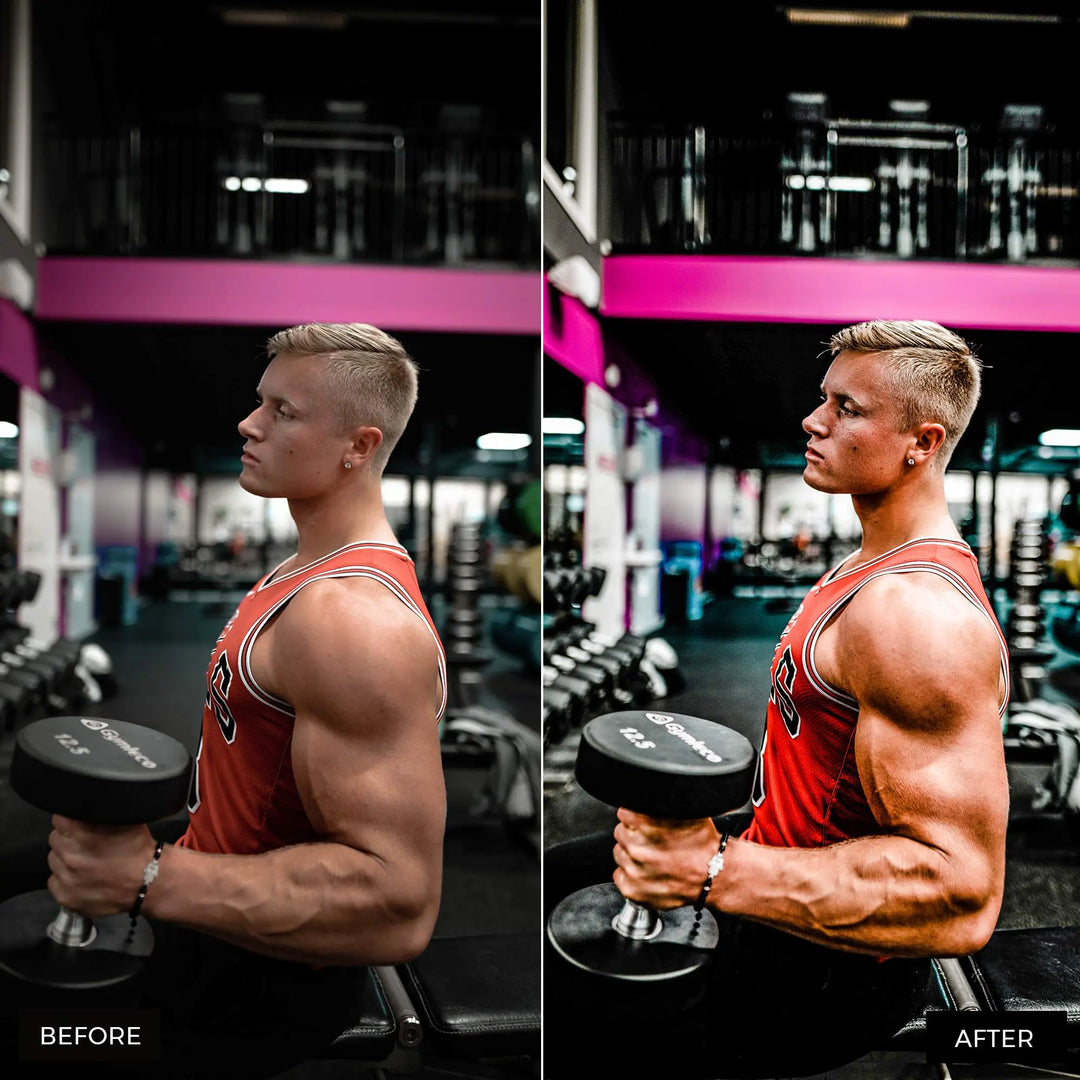 Fitness Lightroom Presets