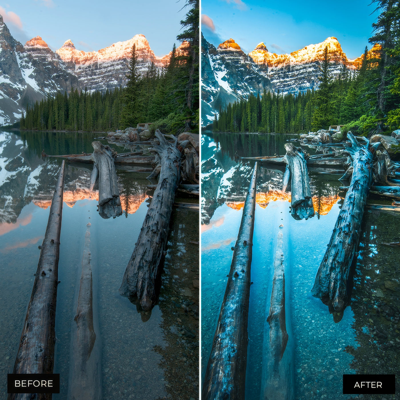 presets to enhance landscapes. The presets can help you enhance
