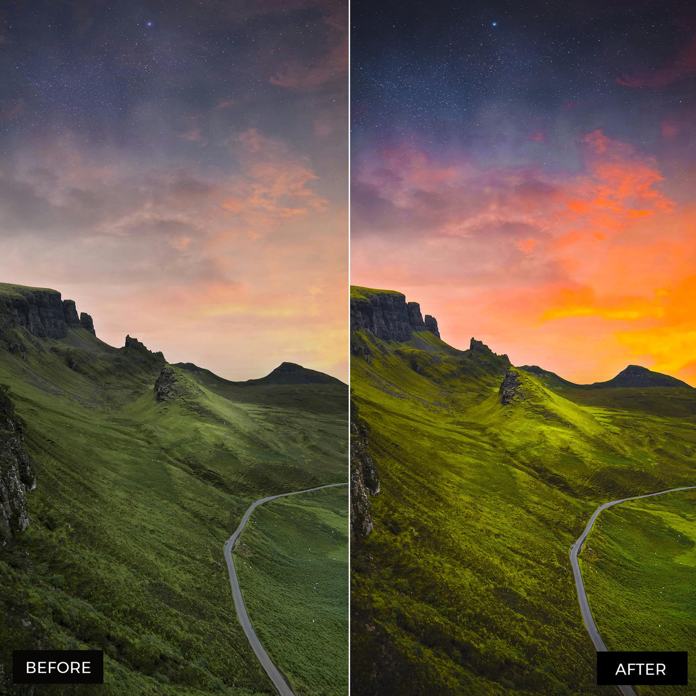 Landscape Presets for Lightroom