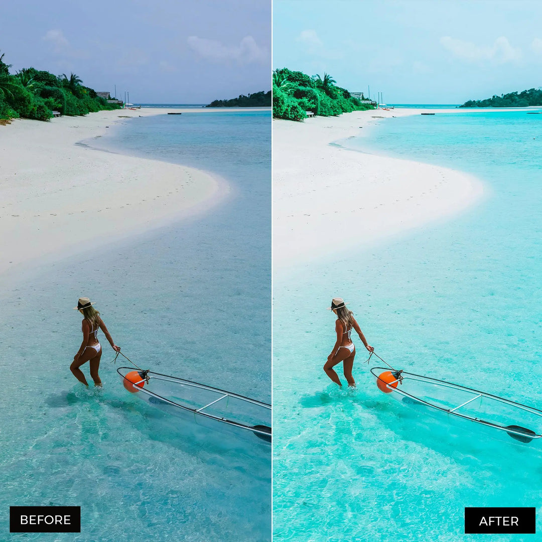 Maldives Lightroom Presets Collection Presetsh.com