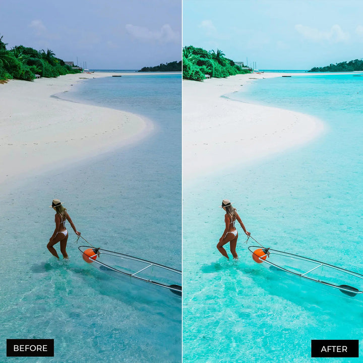 Maldives Lightroom Presets Collection Presetsh.com
