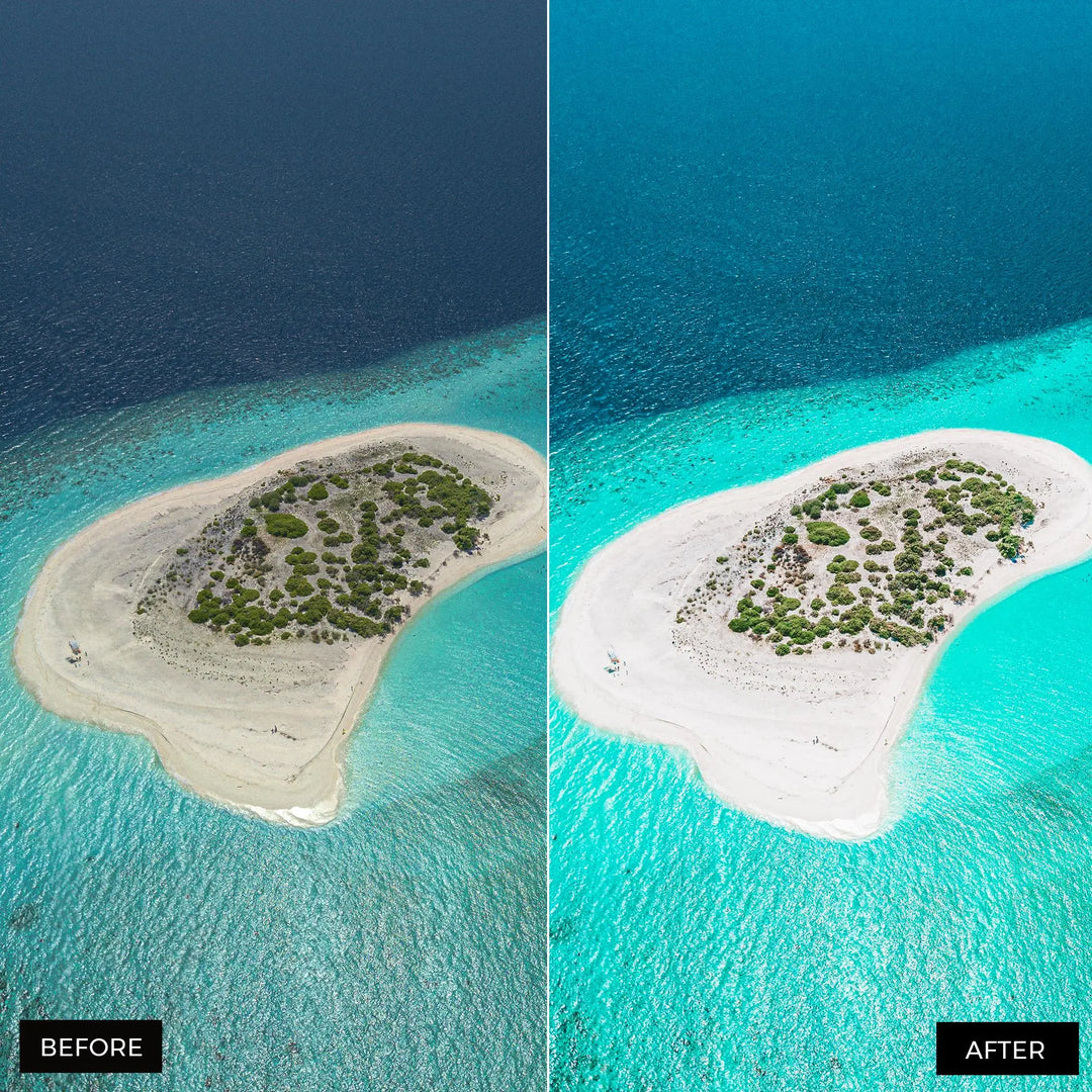 Maldives Lightroom Presets Collection Presetsh.com