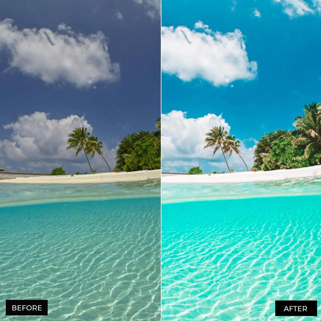 Maldives Lightroom Presets Collection Presetsh.com