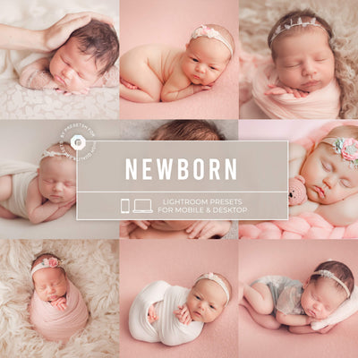 Newborn Baby Lightroom Presets Collection