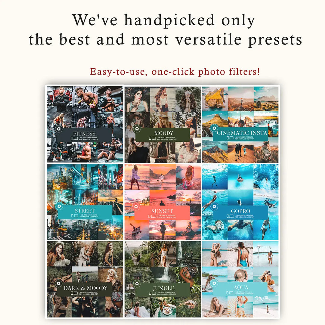 Master Lightroom Presets Collection | Mobile &amp; Desktop Presetsh.com